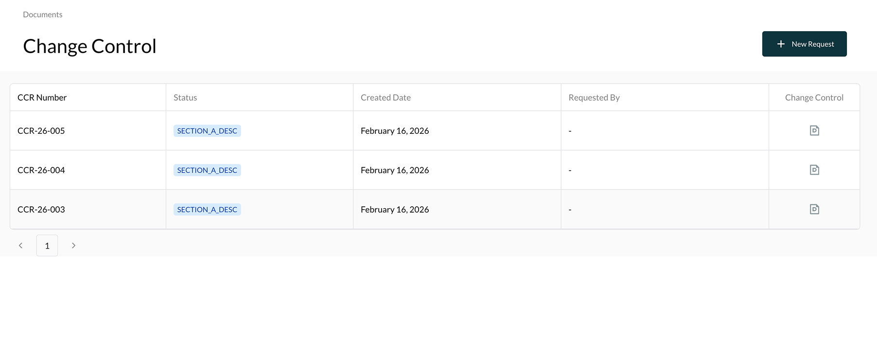 QMS Dashboard Preview